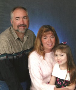 T.C. and Toby Chappel with their daughter Janae
